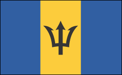 flaga barbadosu
