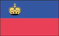 flaga liechtensteinu