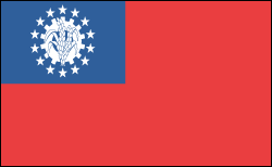 flaga mjanmy (birmy)