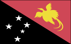 flaga papui nowej gwinei