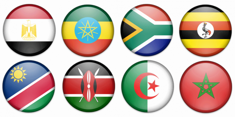 flagi państw afryki