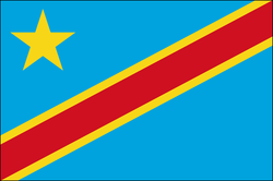 flaga republiki demokratycznej kongo